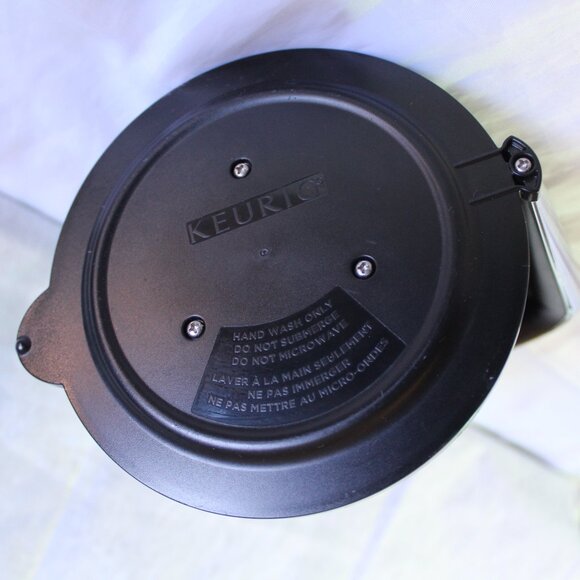 Keurig 2.0 Thermal Coffee Pot Carafe Black Silver 4 Cup 32 Oz Replacement Used - Picture 7 of 10